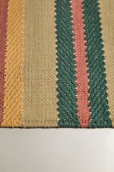 TAPIS RAYURES - Vert d'eau de Zara - Image 2