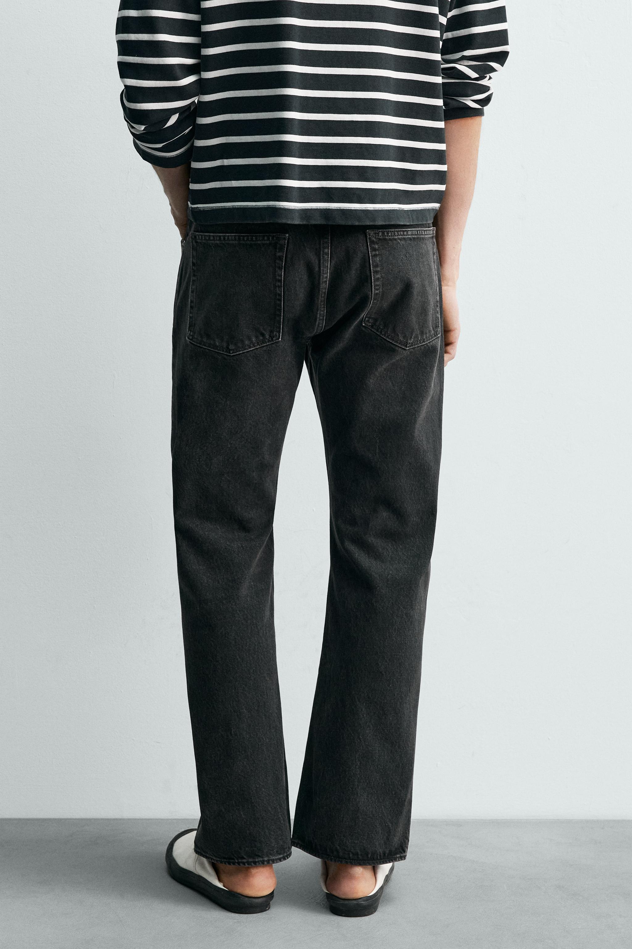 AARON LEVINE X ZARA STRAIGHT FIT BOOTCUT JEANS