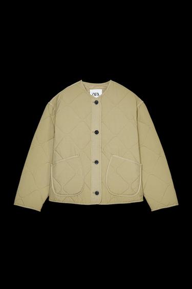 STEPPJACKE – WATER REPELLENT - Kamel farben von Zara - Bild 0