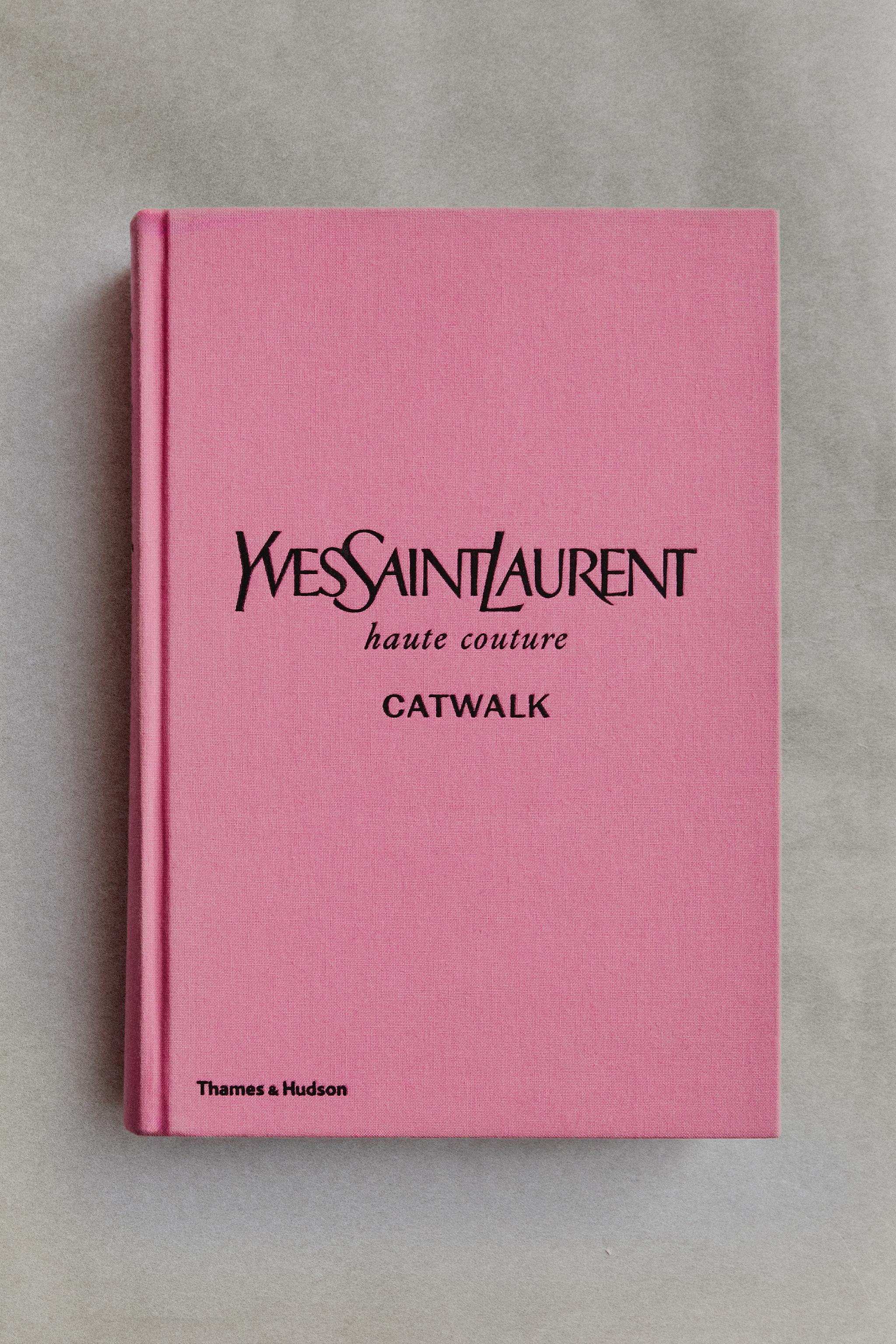 YVES SAINT LAURENT CATWALK BOOK