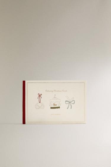 SET CARTES POSTALES ENFANTS NOËL - Multicolore de Zara