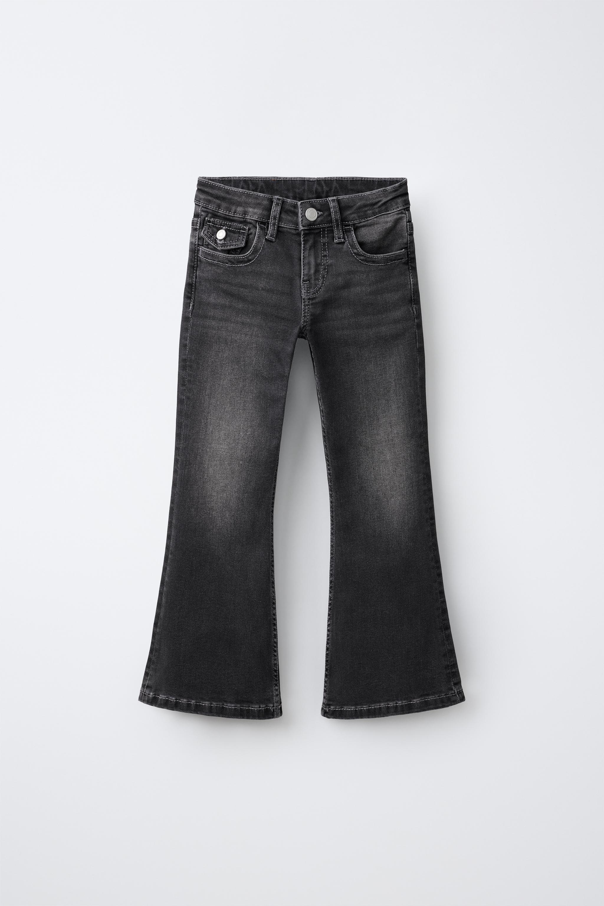 FLARE JEANS — Black