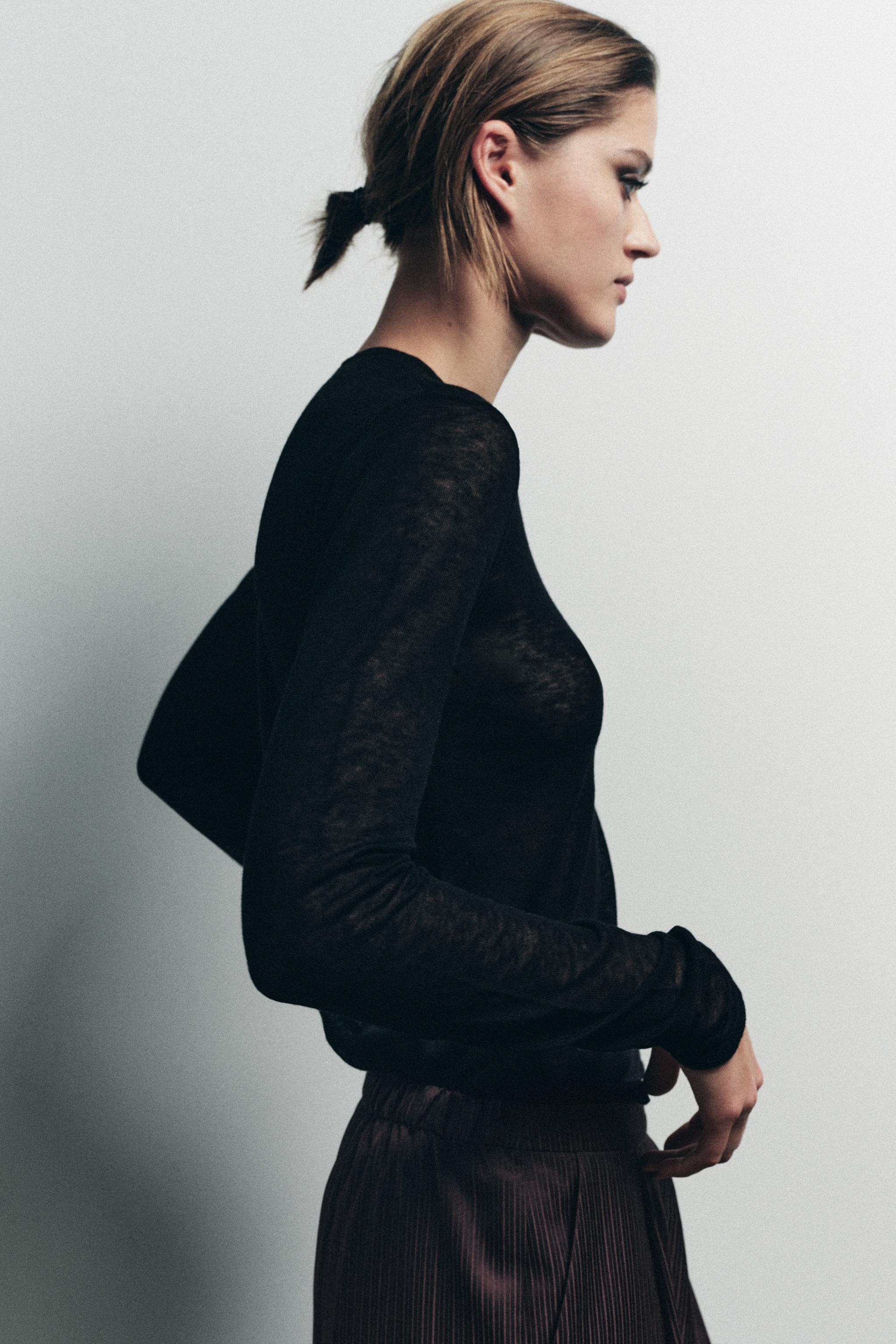 PANTALON DE PYJAMA À RAYURES CONTRASTANTES