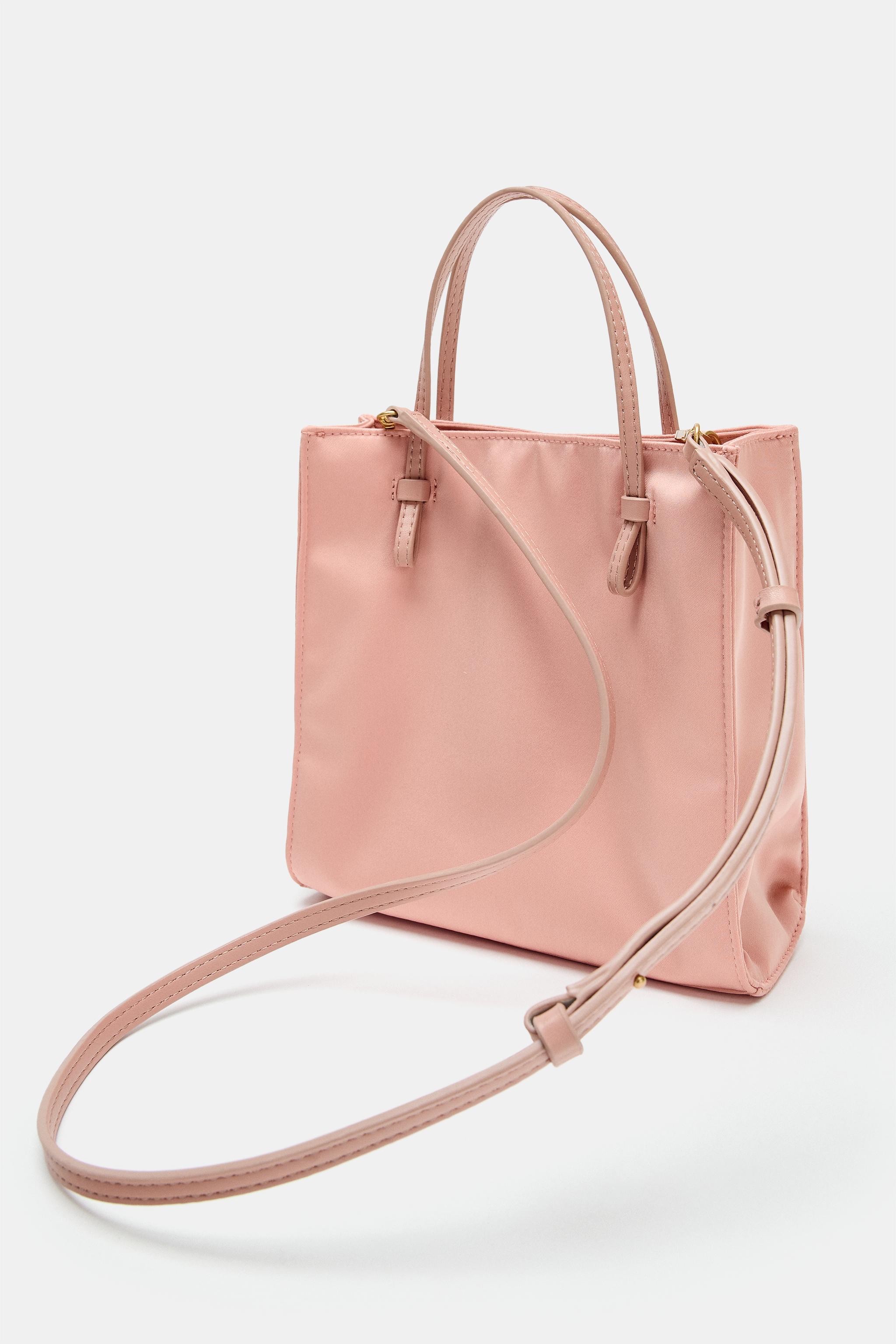 SATIN HANDBAG