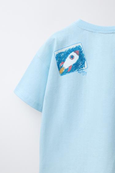 TOY STORY © DISNEY PIXAR PATCH T-SHIRT - Sky blue by Zara - Image 3