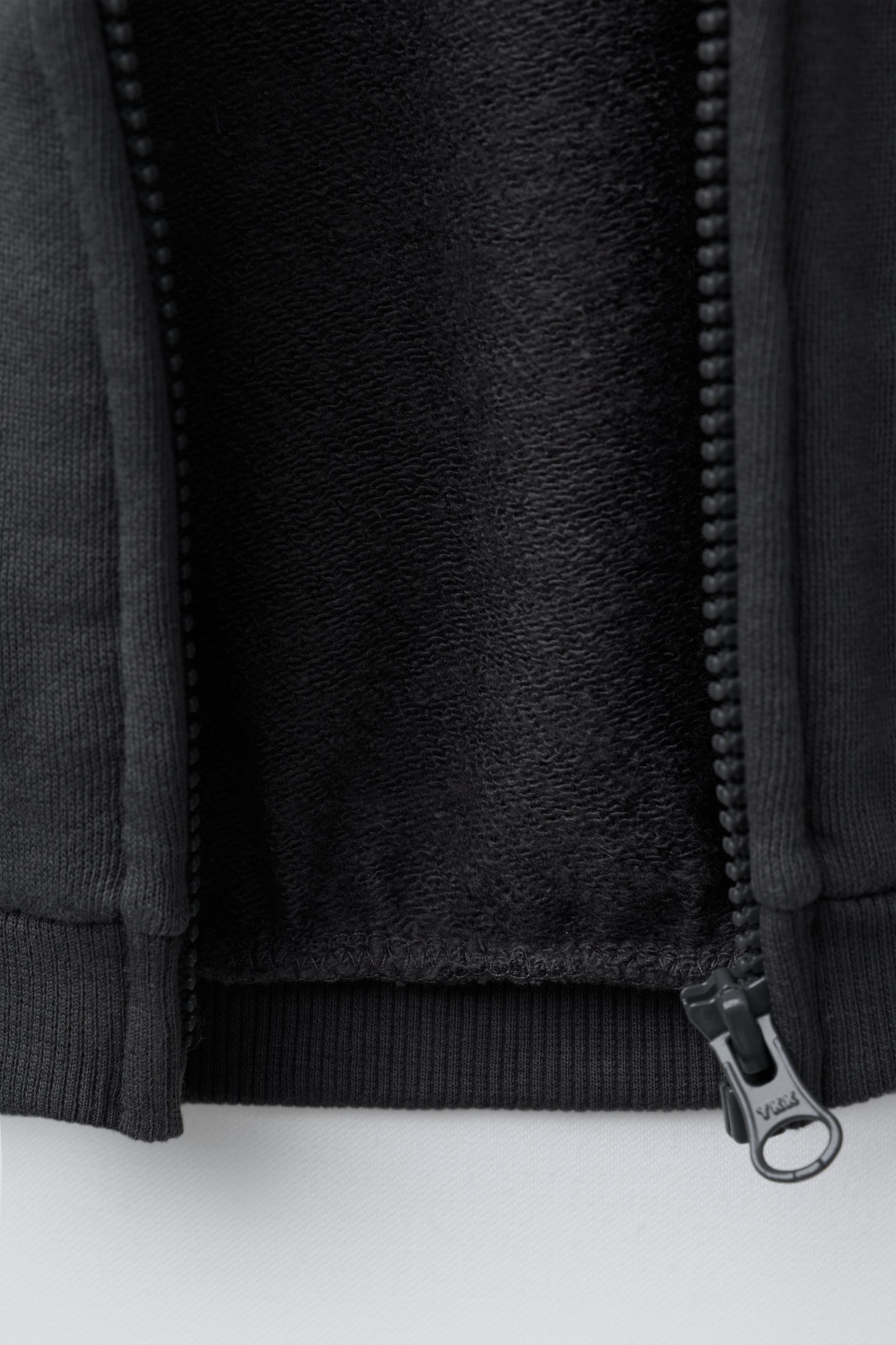 SWEAT ZIPPÉ À CAPUCHE
