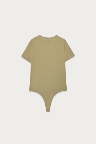 BODY MARISA BERENSON X ZARA - Kaki de Zara - Image 1