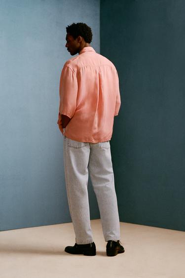 CHEMISE EN CUPRO BRODERIES WILLY CHAVARRIA X ZARA - Rose de Zara - Image 2