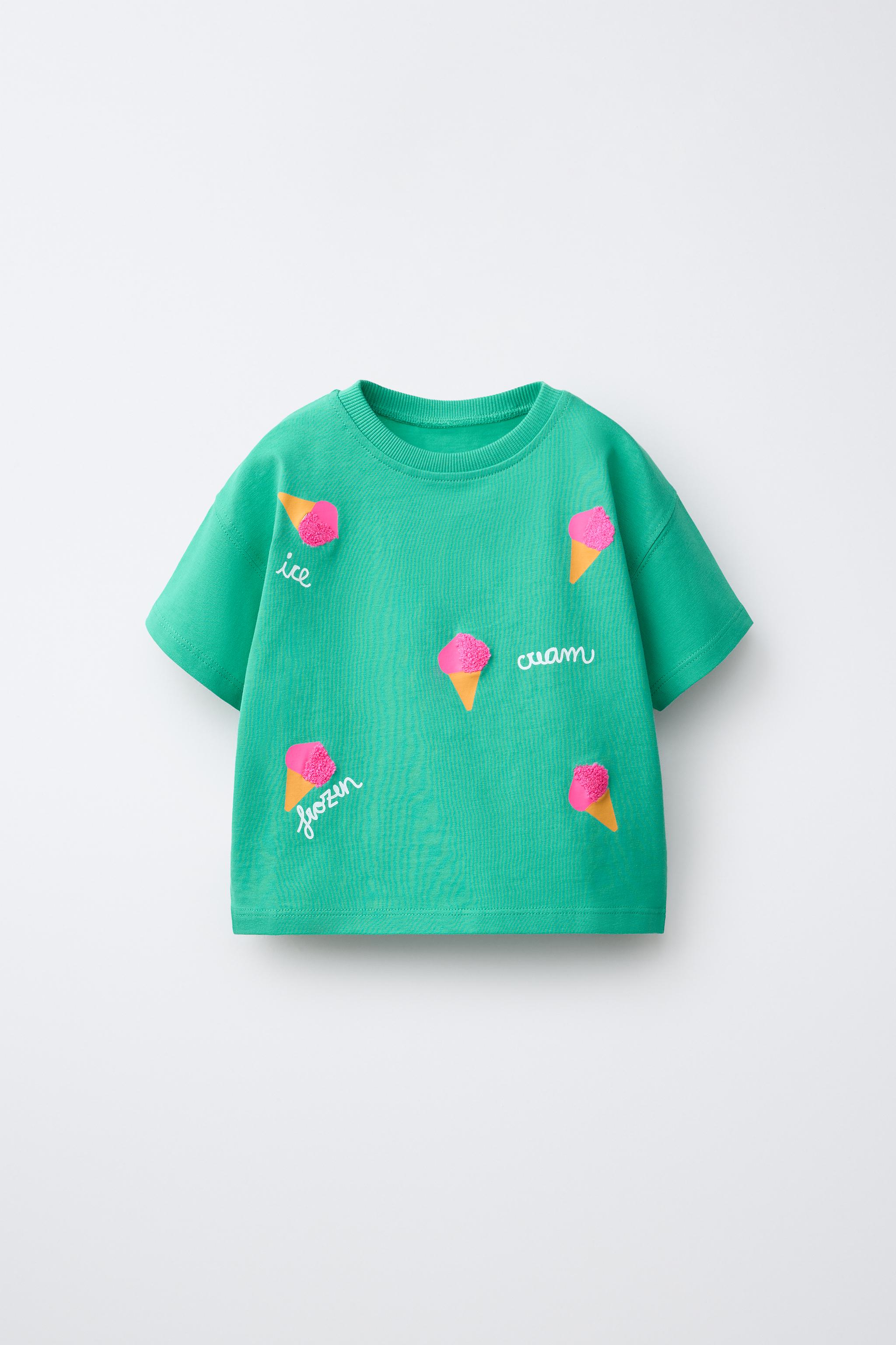 ICE CREAM PRINT T-SHIRT