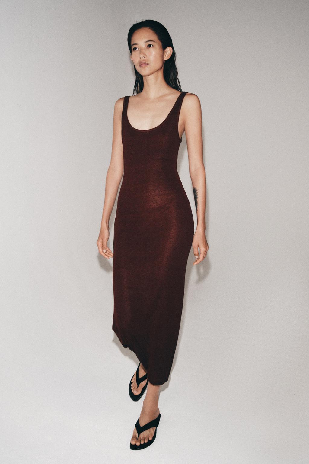 RUSTIC MIDI DRESS - image 2