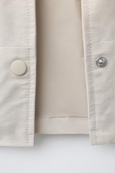 PARKA À CAPUCHE - Beige de Zara - Image 3