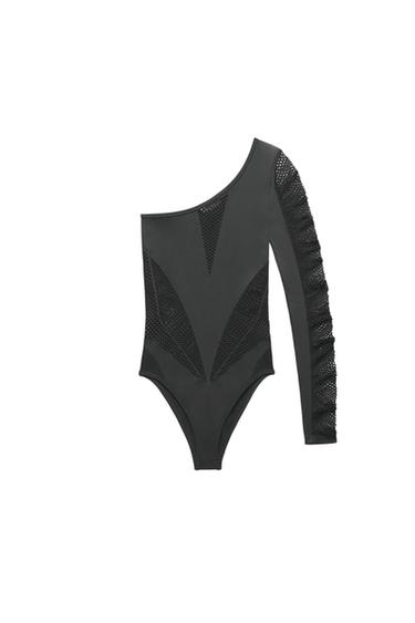 ΤΟΠ ΜΠΑΝΤΟ ΑΠΟ ΠΟΛΥΑΜΙΔΙΟ STRETCH BODYCON
