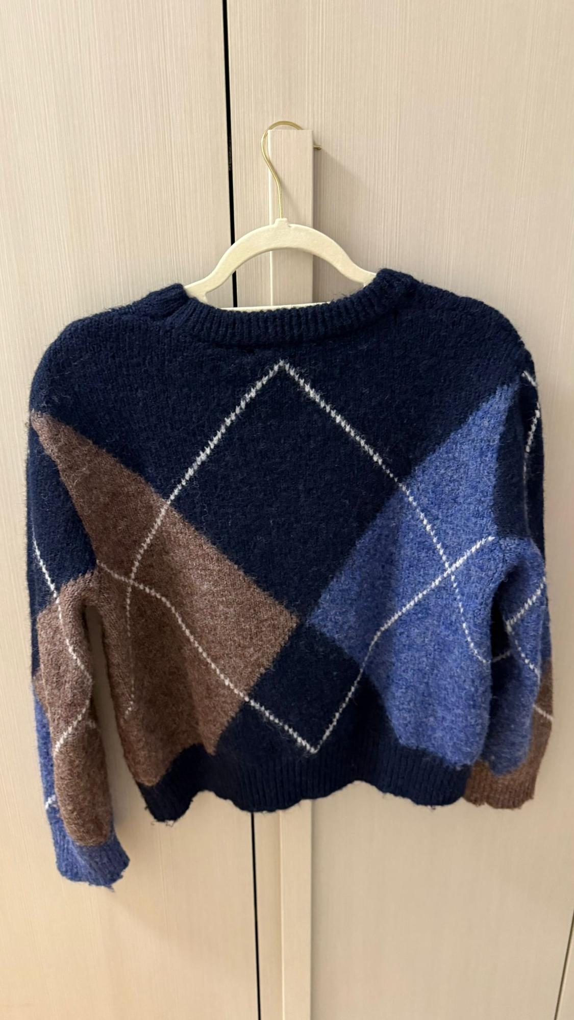ARGYLE KNIT JUMPER - Image 2
