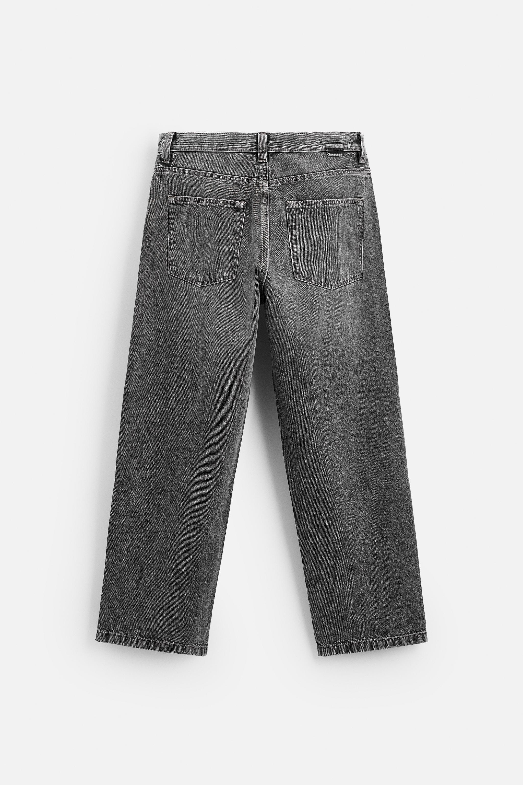 Jeans Zara Baggy Fit Hombre Negras Para Jeans Baggy ZARA Para