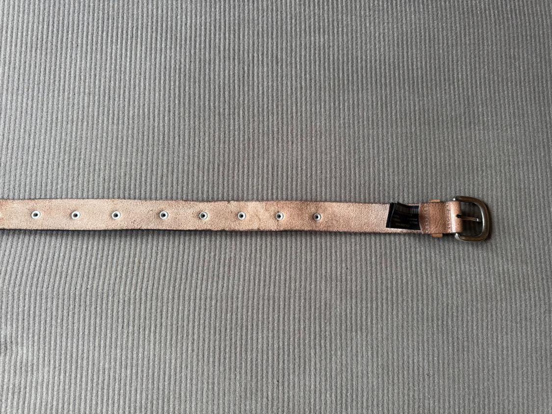 STUDDED LEATHER BELT - Image 3