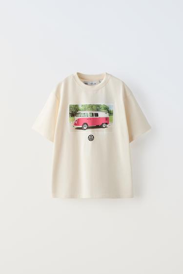 VOLKSWAGEN ® -AIHEINEN T-PAITA - Ecru Zaralta