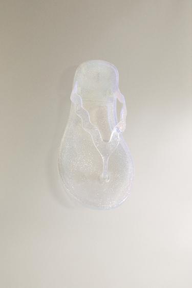SANDALE À PAILLETTES - Transparent de Zara - Image 4