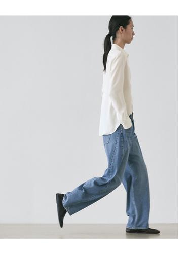 Chemisier fluide - Blanc cassé de Zara