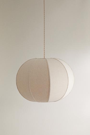 LAMPA SUFITOWA - Ecru Zara