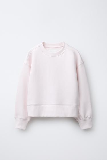 BASIC SPORTY SWEATSHIRT - Pink by Zara - Image 0