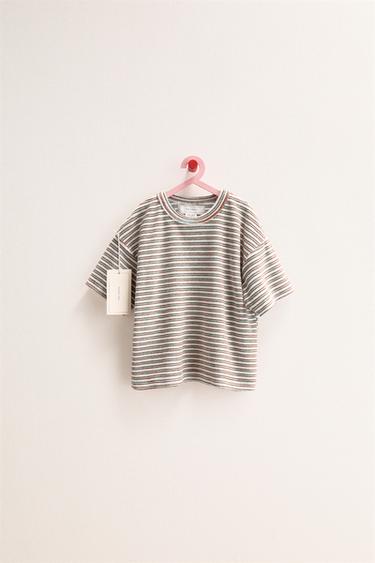 ZARA TIMELESS - ФУТБОЛКА МАХРОВАЯ В ПОЛОСКУ — Синий/Белый от Zara