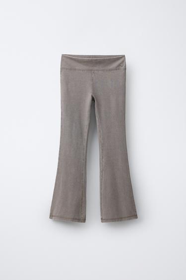 LEGGINGS FLARE - Marrón / Toupa de Zara