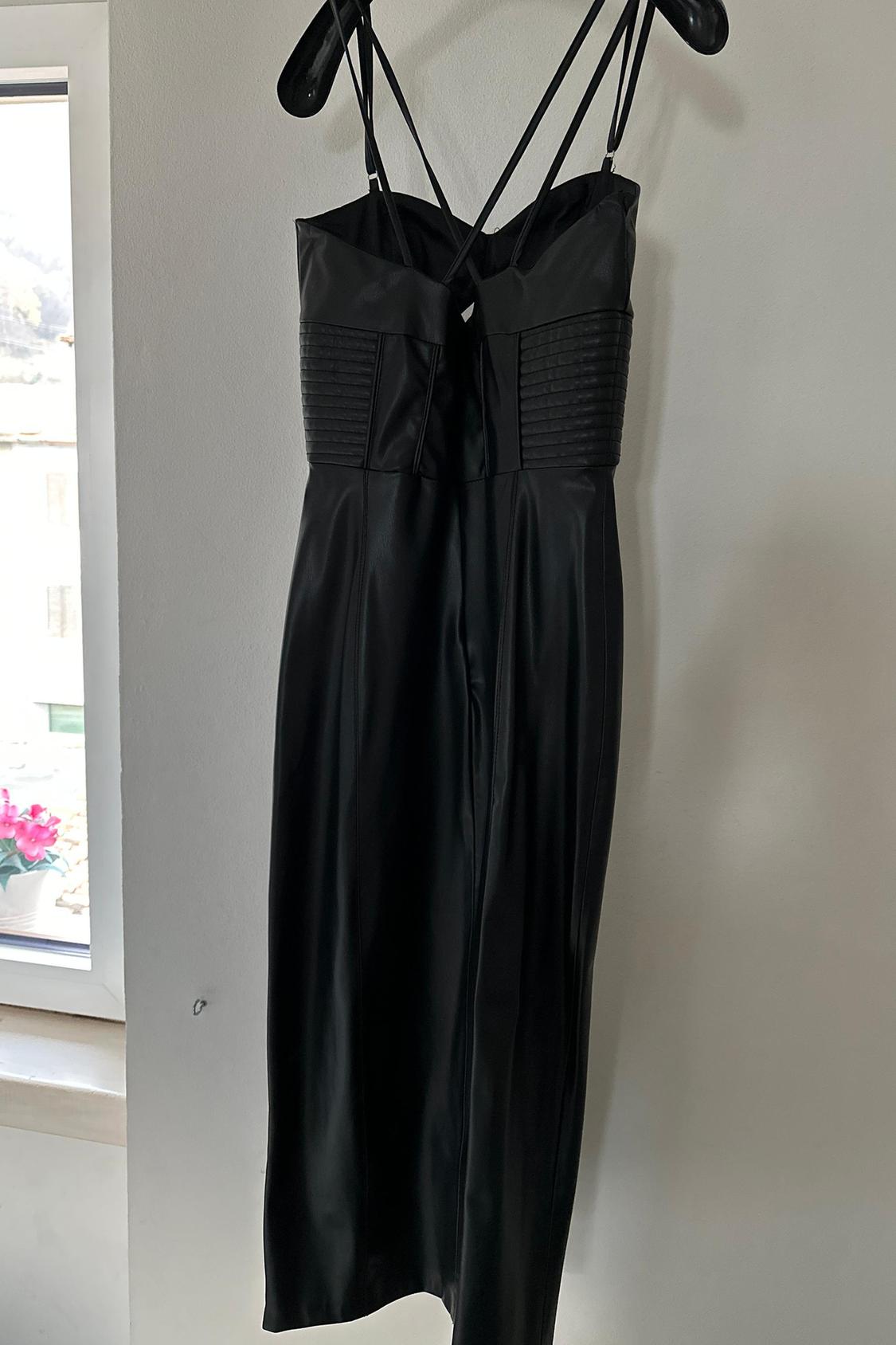 VESTITO EFFETTO PELLE CON BUSTIER - Image 4