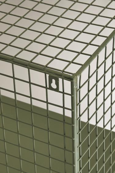 METAL BOOKCASE WITH DOORS - Green by Zara - Image 5