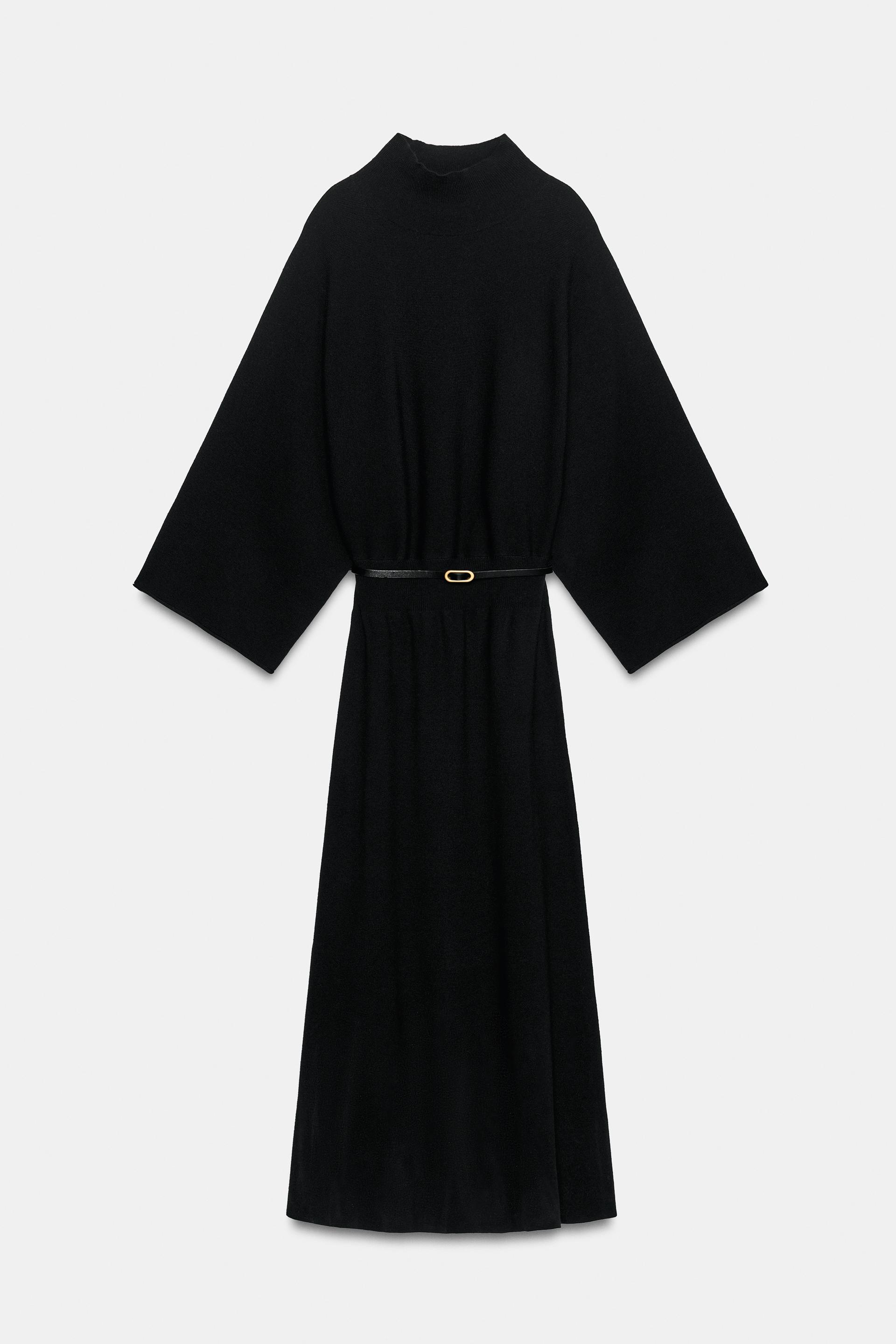 BELTED KNIT DRESS thumbnail 9
