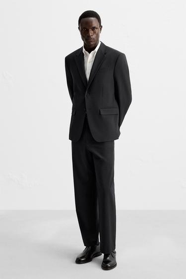 Zara SINGLE MONK STRAP LEATHER SHOES - Black - Image 0