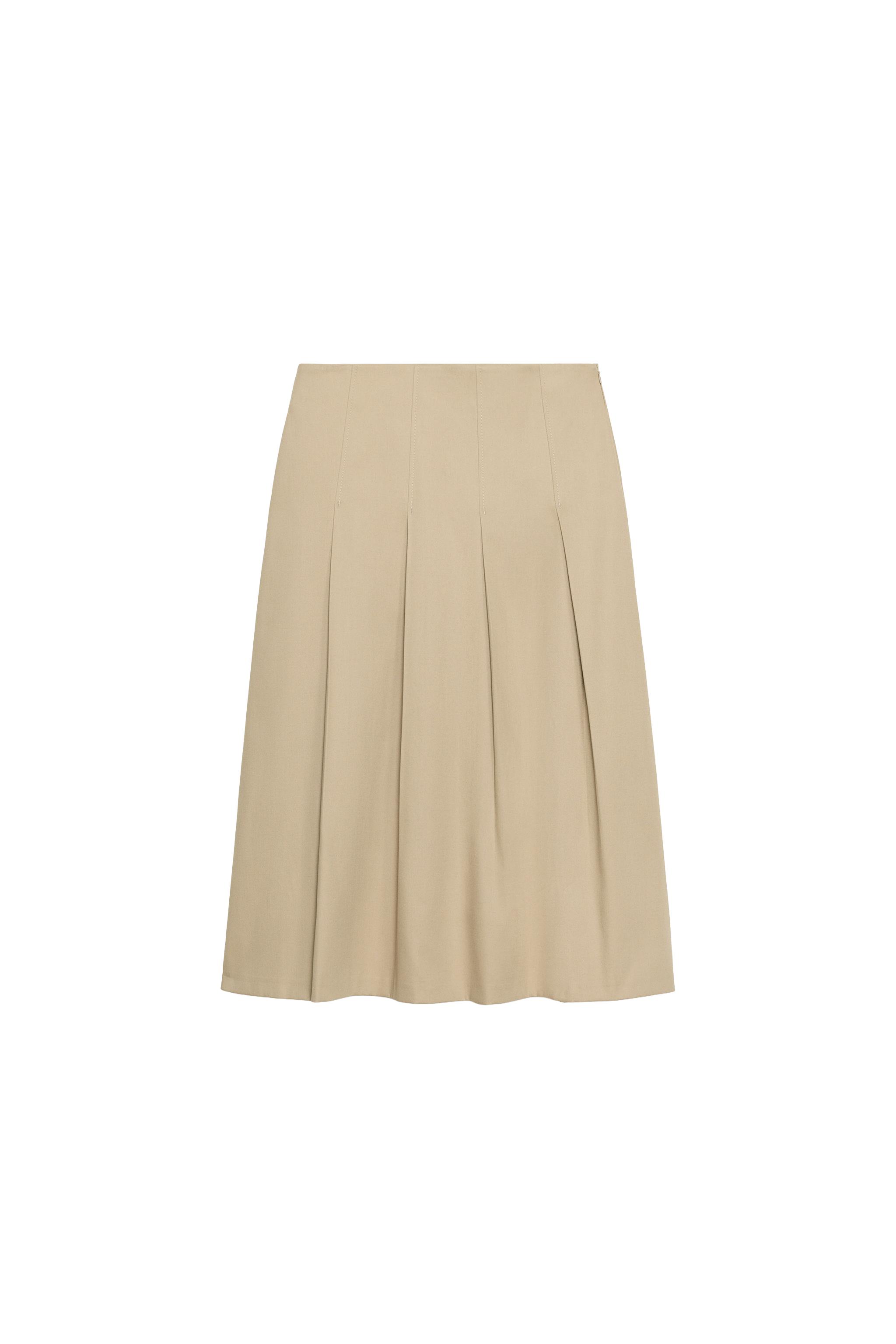 FALDA MIDI PLIEGUES ZW COLLECTION