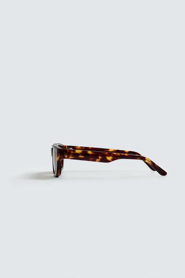 LUNETTES DE SOLEIL CARRÉES - Écaille de Zara - Image 4