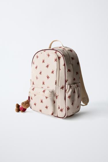 SAC À DOS SCOLAIRE OURSONS - Blanc écru de Zara - Image 1