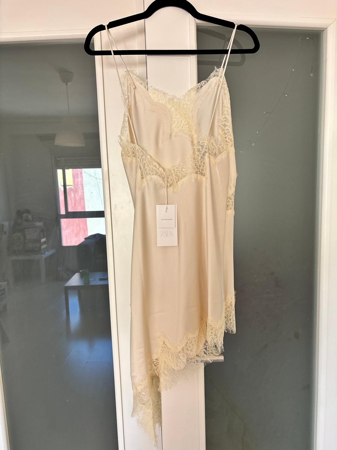 ASYMMETRIC LACE DRESS ZW COLLECTION - Image 6