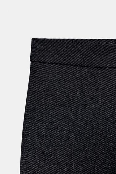LEGGINGS FLARE RAYURES CONFORT - Gris foncé de Zara - Image 6