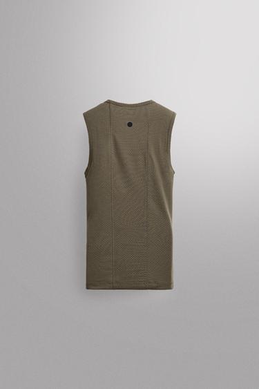 DEBARDEUR THERMIQUE COUCHE DE BASE GRAVEL - Gris taupe de Zara - Image 10