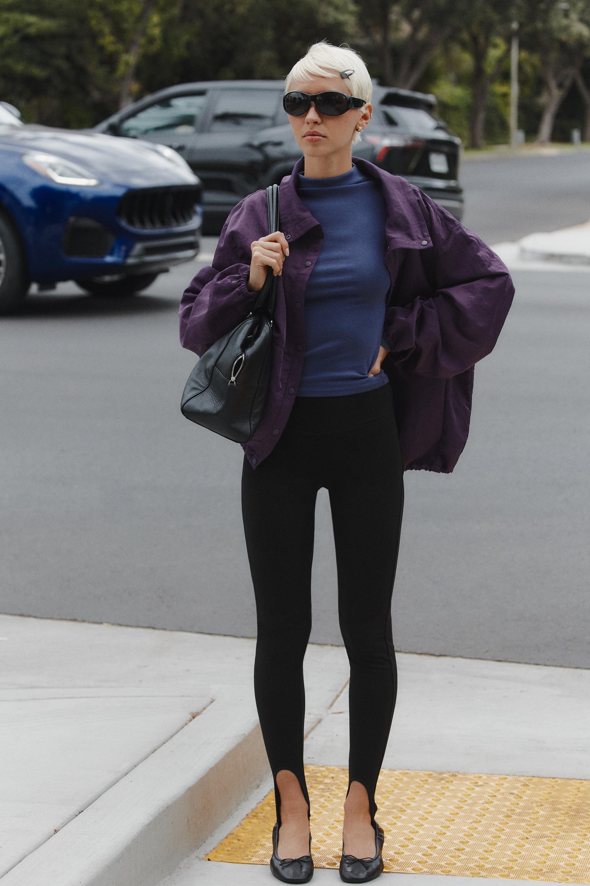 Technical Fabric Snap-Button Jacket by Zara