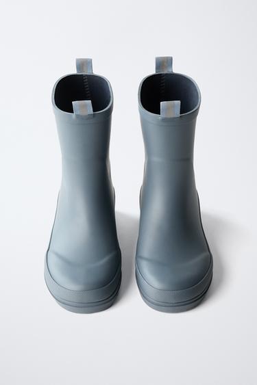 BASIC WELLIES - Blue by Zara - Image 3