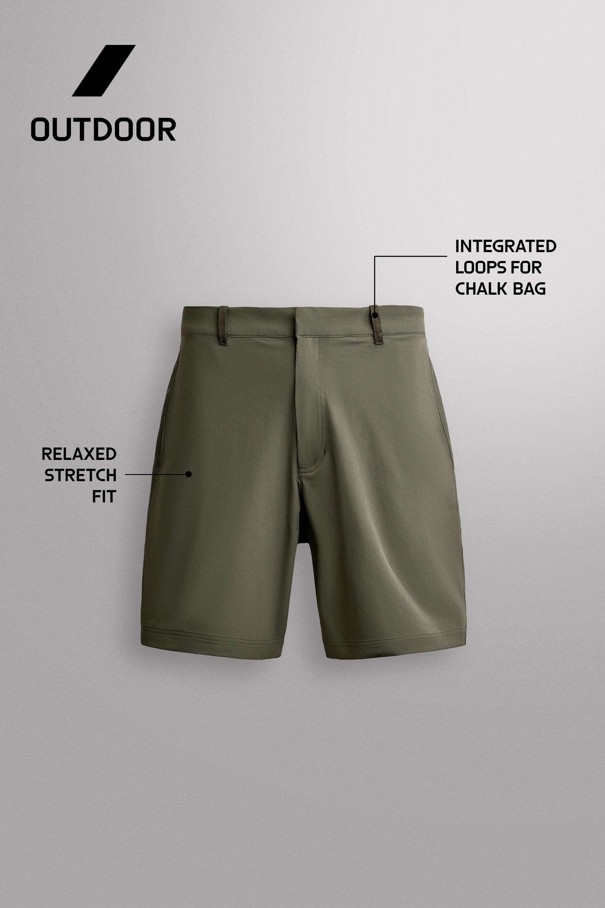 Мужские шорты Zara 8” CLIMBING SHORTS — фото 7