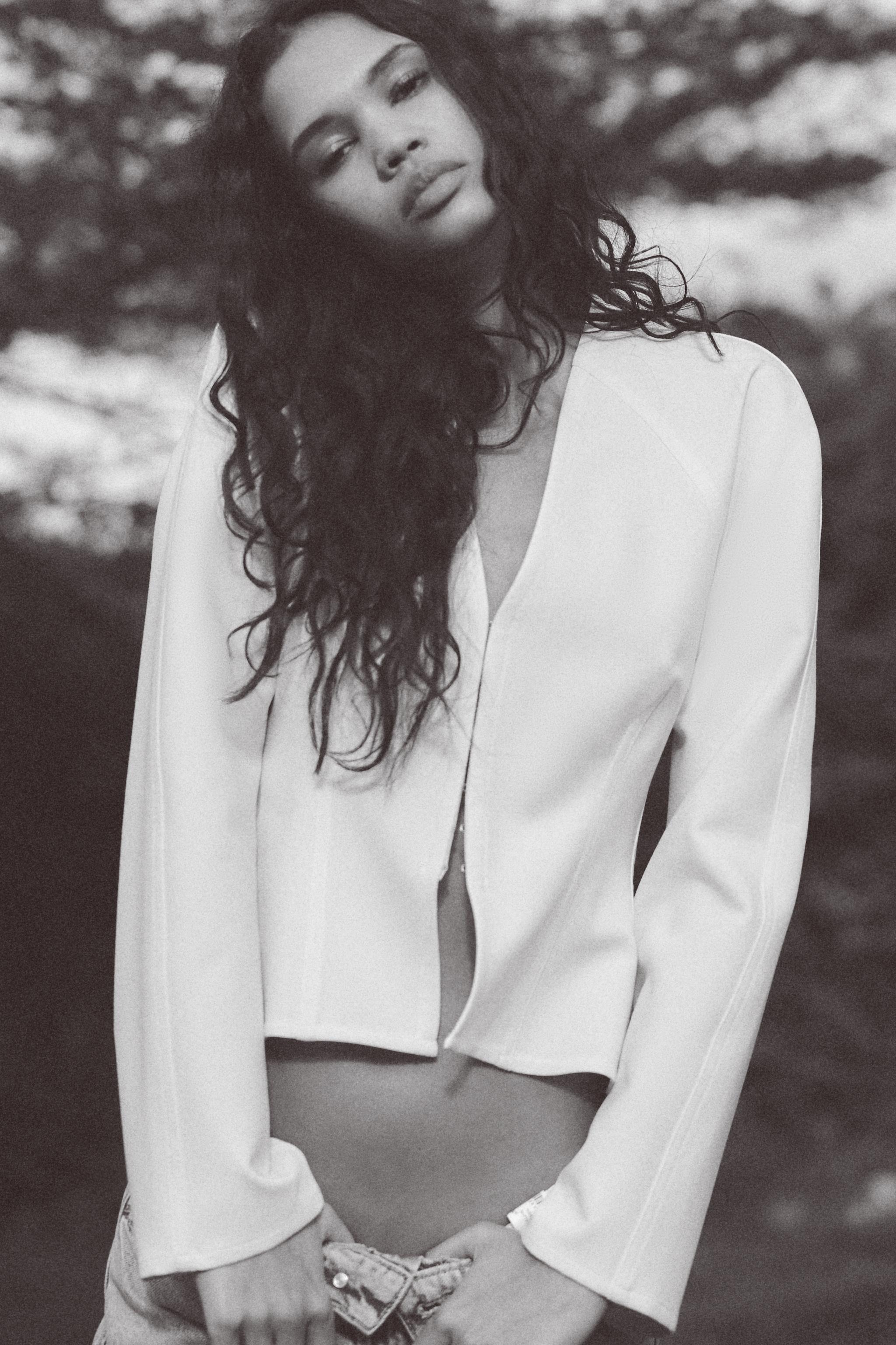 TAILORED JACKET - Oyster-white | ZARA Canada