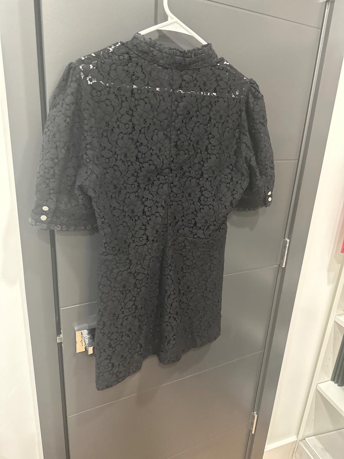 CONTRASTING LACE DRESS - Image 3