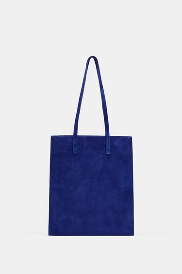ÇANTË SHOPPER KAMOSHI - Blu nga Zara