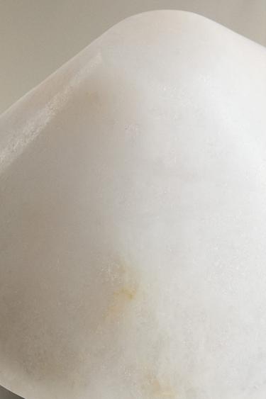 WIRELESS ALABASTER TABLE LAMP - Ecru by Zara - Image 4