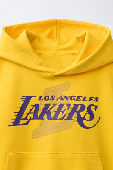 SWEAT GILET À CAPUCHE NBA - LOS ANGELES LAKERS - Jaune de Zara - Image 2