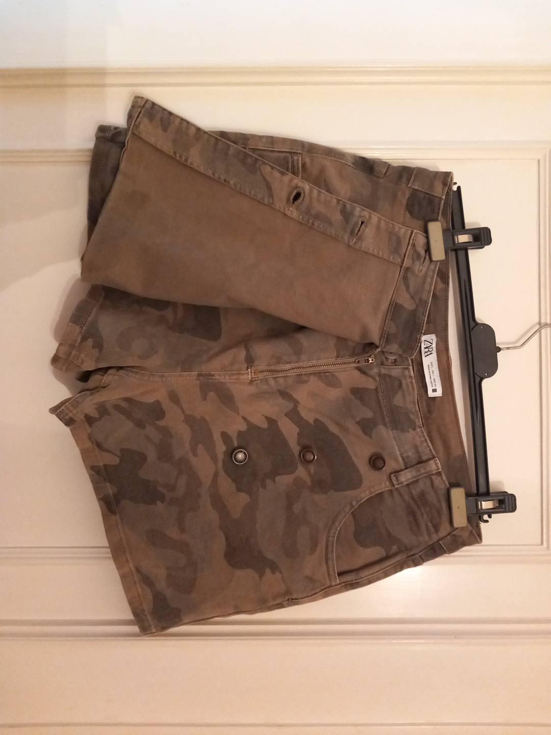 SHORTS GONNA/PANTALONE TESSUTO MIMETICO. - Image 9