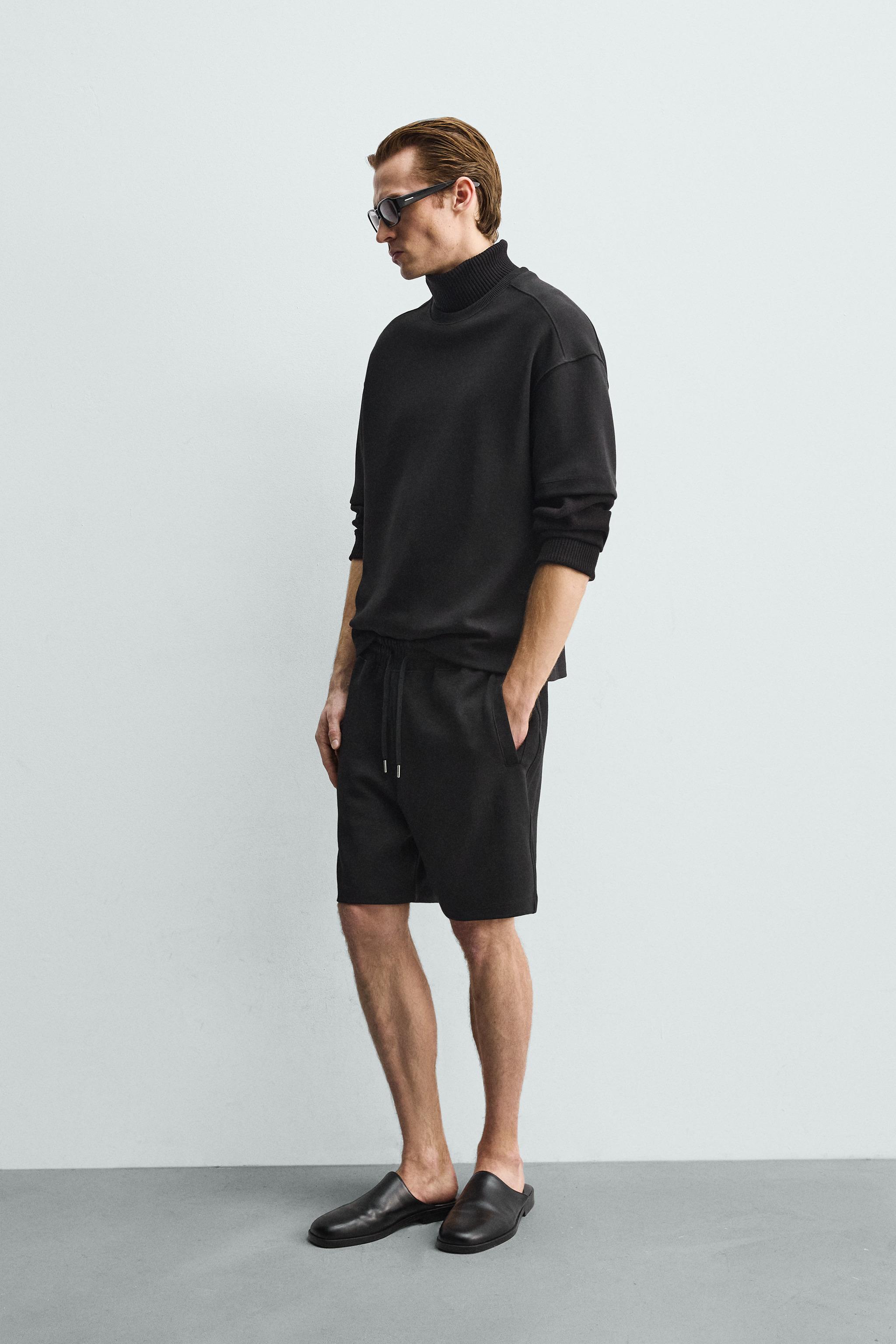 RELAXED FIT INTERLOCK SWEATSHIRT