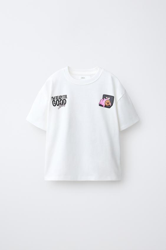 PLAYERA ESTAMPADA CAPIBARA CAPYFUN - Crudo de Zara - Imagen 0