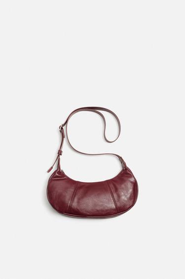 BANDOLERA  OVALADA - Rojo de Zara