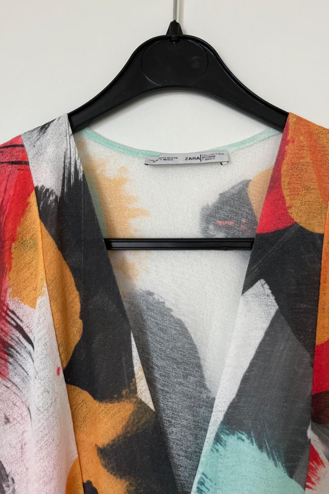 ABSTRACT PRINT DRESS - Image 2