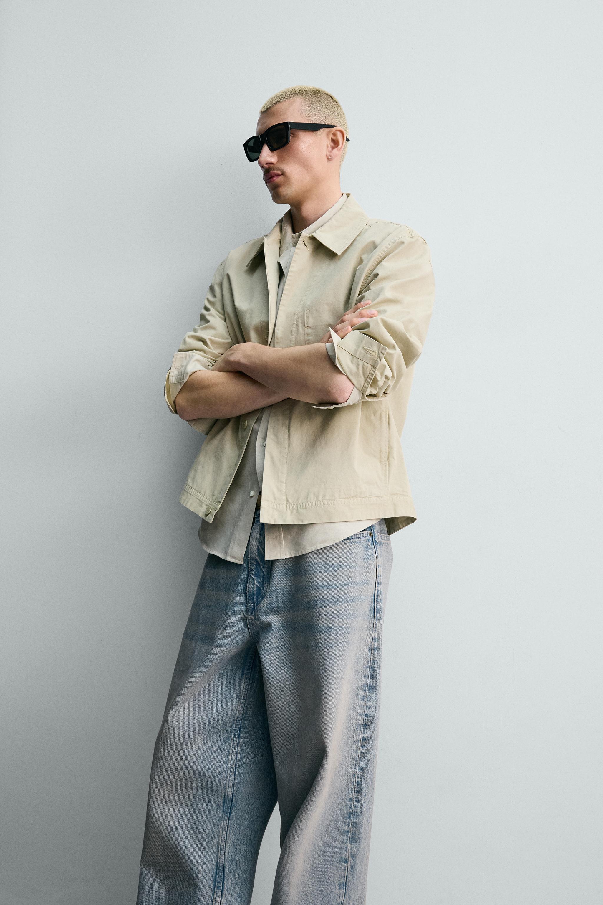 REGULAR FIT POPLIN OVERSHIRT